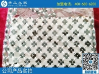 我愛串珠！吉林白城市手工愛好者姚女士在家做手工活娛樂生活