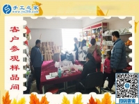 可靠的手工活在這里！河南濮陽幼師黃先生來手工之家找活做
