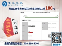 妻子今年不出去打工，山西太原劉先生為她找到了可以在家做的手工活
