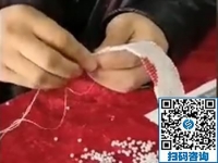 手工之家郝總親自做手工，詮釋珠繡內(nèi)涵