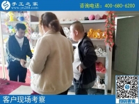 3月21日，在家做什么手工活能掙錢(qián)？大家都選這個(gè)賺錢(qián)的手工活。手工之家接待考察加工客戶剪影