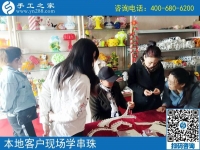 3月29日，找正規(guī)沒有用押金的手工活要注意什么？手工之家接待考察加工客戶剪影