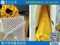 自己動手在家做美麗的珠繡畫喜鵲登枝，掛在家里很喜慶