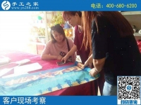 8月16日，找正規(guī)可靠、可以寄到家做的手工活掙錢，手工之家接待考察加工客戶剪影