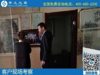 11月18日，手工活外發(fā)回收，手工活代理加工項(xiàng)目就選正規(guī)企業(yè)，手工之家接待考察合作加工客戶剪影