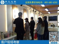 4月10日，純手工活外發(fā)加工、手工活外發(fā)回收，選擇勵志珠手工活。手工之家接待考察合作加工客戶剪影