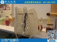 6月6日，代理手工活加工項目，在家做手工活掙錢，就選勵志珠珠繡，手工之家接待考察加工客戶剪影