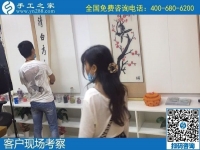 6月27日，在家做外發(fā)手工活的直接收獲，除了掙錢，就是陪伴，手工之家接待考察加工客戶剪影