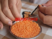把手工活拿回家做，要掙錢，前期的針法要學(xué)好