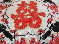 1月16日，純手工活外發(fā)加工項目，把手工活拿回家做，大家都選這個忙碌的老企業(yè)，勵志珠珠繡成品細(xì)節(jié)實拍