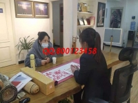 4月20日，選擇這個拿回家做的手工活，原因不同，但居家手工增收相同，手工之家接待考察加工客戶剪影