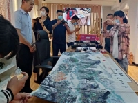 共同致力于發(fā)展珠繡手工就業(yè)創(chuàng)業(yè)好項目-------歡迎天津薊州區(qū)領(lǐng)導一行到手工之家參觀考察