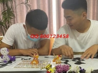 6月16日，負(fù)責(zé)郵寄到家手工活，在家做的手工活外發(fā)加工項(xiàng)目，勵(lì)志珠珠繡是個(gè)好選擇，手工之家接待考察合作加工客戶剪影