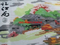 8月24日，全面了解后合作，這個(gè)可以寄到家做的手工活讓大家心里放心踏實(shí)，圖為勵(lì)志珠珠繡成品細(xì)節(jié)實(shí)拍
