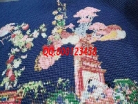 10月28日，可以寄到家做的手工活，在家做手工活掙錢，正規(guī)廠家的外發(fā)手工活只有這些要求，圖為勵志珠珠繡成品細(xì)節(jié)實(shí)拍