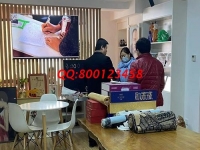 2月24日，在家做手工加工活，手工之家的珠繡串珠外發(fā)手工活，是在家手工活，圖為手工之家接待考察合作加工客戶剪影