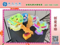 外發(fā)串珠子手工活是自由的活兒，只要空閑就可以加工掙錢(qián)